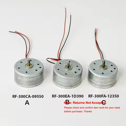 MABUCHI RF-300CA-09550/RF-300EA-1D390/RF-300FA-12350 D/V5.9 Micro 24mm Motor DC 3V 5V 6V for Audio C