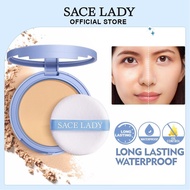 SACE LADY Oil-control Compact Powder Foundation Waterproof Matte Face Powder