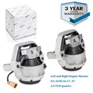 Left and Right Engine Mount 4G0199381,4G0199381NT,4G0199381M,4G0199381MJ For AUDI A6 C7 2.0 TFSI 201