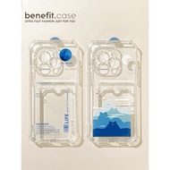 HP Couple Blue Fullcover Lanyard Case For Xiaomi 15 Poco C71 Poco C75 Po*Co X7 Pro M5 M6 Pro X3 Pro 