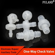 Plastic One-Way Non-Return Pagoda Inline Fluids Check Valve for Fuel Gas Liquid Ozone-Resistant Water Stop 3 4 6 8 10 12mm 1pcs