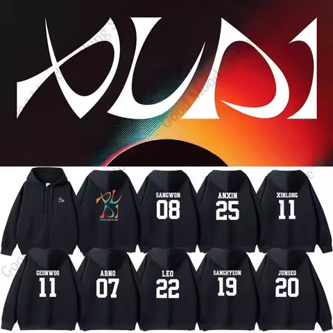 ALPHA DRIVE ONE Zipper Hoodies Kpop Fashion ALD1 Letter Print Sweatshirt High Quality Autumn Winter 