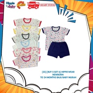 [SS] [BUY 5 GET 6] HIPPIE WEAR NEWBORN TO 24 MONTHS BAJU BABY MURAH