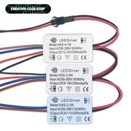 LED Driver 250mA 2-3W 3-5W 4-7W 8-12W 15-18W 18-24W LED Constant Current Driver Power Unit Supply Fo
