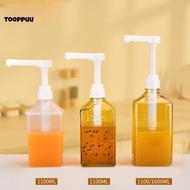 tooppuu 1100ml Coffee Syrup Dispenser with Pump Scale Drip Dispenser, 5/8/10CC. new