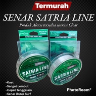 Alexis Satria Line Monofilament Fishing Line, Not Easy to Curl, Clear Color