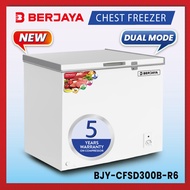 Berjaya Premium 230L Chest Freezer BJY-CFSD300B-R6 (White) 5 YEARS Compressor warranty