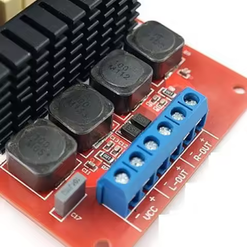 ABFKL DC10V-14.5V TA2020 20W+20W Digital Power Amplifier Board Effect Beyond TA2024 YDA138 TA2022 TD