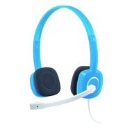 Logitech 羅技 H150 頭戴式耳機麥克風(藍)