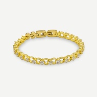 สร้อยข้อมือเพชร ชุบทองคำ 18K  Vayo Jewelry