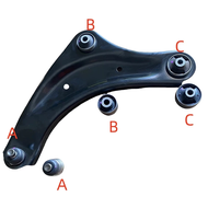 Nissan JUKE F15 LOWER ARM BUSHING ผลิตในญี่ปุ่น
