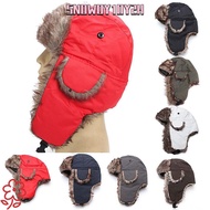 SNOWOY1OY2H Winter Hats Warm Fur Trapper Ski Hat