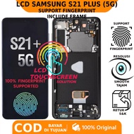 LCD TOUCHSCREEN SAMSUNG S21 PLUS (5G) SUPPORT FINGERPRINT ORIGINAL WARRANTY FREE GLUE