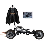 DC Undisclosed Mcfarlane 7 Inch Vehicle Batman Dark Knight And Batmobile