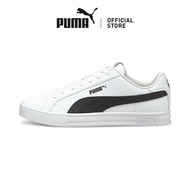 PUMA Unisex Smash Vulcanised V3 Low Shoes (PUMA White-Puma Black)