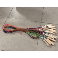 XO Jump rope 2m jump rope sports jumping rope western jumping rope wooden handle spring coupling fit