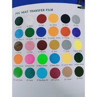 ♞QUAFF Korea Rubberized Heat Transfer Vinyl CDP (20 inches x 1 meter)
