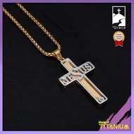 Titanium Cross Necklace Cross Pendant Cross Necklace