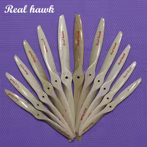 13x4/13x5/13x6/13x7/13x8/13x10 CCW or CW Wooden Beech Propeller High Efficiency For Airplane Nitro E