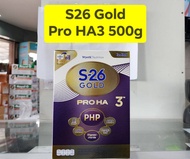 นมผงS26 GOLD HA3 (โกลด์ โปร เอชเอ3)  ขนาด 500g (1กล่อง*1ถุง)