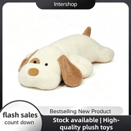 Sleeping Dog Plush Pillow – Cute Lying Puppy Stuffed Toy for Hugging & Cuddling