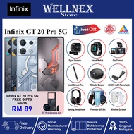 Infinix GT 20 Pro 5G ( 24GB (12+12) Extended RAM 256GB ROM ) Original Infinix Malaysia Warranty