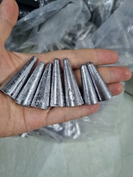 {1kg} Chì Câu Cá Hình Nón Xuyên Tâm Đủ Cỡ Từ 8->200g