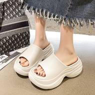sandal perempuan sandals for women selipar perempuan Simone 9cm Thick Sole Heightening Slippers - St