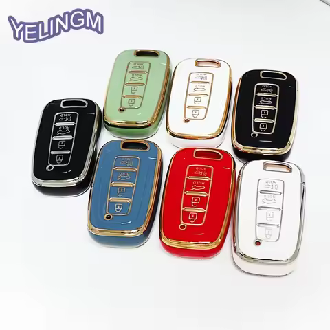 Car Key Case Cover For Hyundai IX35 Elantra Sonata 8 9 For Kia Sportage K5 K2 Sorento Optima Forte 2
