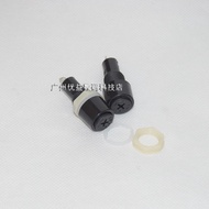 MF528 Fuse Holder 5X20MM Fuse Accessories Glass Fuse Holder Black Cross Screw Holder Plastic Holder