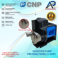 CNP Inverter Water Booster Pump PM750S (1.0HP) (adjustable pressure pump) pam air water pump home pu