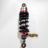 โช๊คหลัง โซนิค โชบิ สปริงดำแป้นแดง โช๊คหลังแต่ง MSX  SONIC  TENA  DASH  LS  DEMON125 อะไหล่แต่งโซนิค