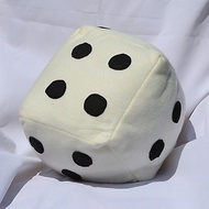 Dice 30 x 30 cm Soft Dice Doll Pillow