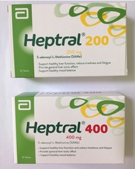 Heptral 200 / 400 mg (30 Tablets} - Expiry Sept/Oct 2024