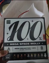 預訂 全新 POP MART Mega space Molly 100%