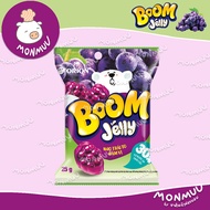 เยลลี่ Boom Jelly  หอมกลิ่นผลไม้ พีช  สตรอว์เบอร์รี องุ่น  เสาวรส เยลลี่รวมรส Alpenliebe มะม่วงคลุกพ