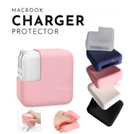 Soft Silicone Case for 29W/30W/35W USB-C Power Adapter Soft Sleeve for Macbook Charger Protection