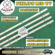 40PFA4150S/98 , 40PFA4160S/98 PHILIPS 40 INCH LED TV BACKLIGHT LAMPU TV LED BACKLIGHT 40PFA4150S 40PFA4160S 40PFA4150