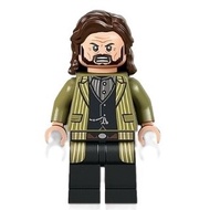 Original Lego Harry Potter - Sirius Black (Dark Brown Hair, Olive Green Jacket) 76408 Minifigure new