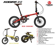 Sepeda Lipat Pacific 16 Inch Kodiak 2.0 Folding Bike Pacific - gowes laju