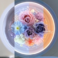 【那些花】永生花無線充電檯燈/桌燈/三合一功能/藍芽音箱