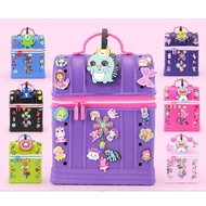 [READY STOCK] CROC Kiddos Backpack with 2D 3D Jibbitz FREE LUGGAGE TAG