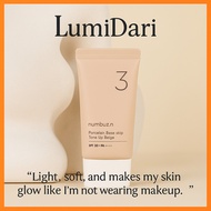 Numbuzin No.3 Tone-Up Sunscreen | Porcelain Finish | Lightweight Base Cream SPF50+