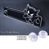 Gengar Car RFID Cartoon Tag Holder Transparent / Pemegang Rfid