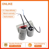 100%NEW ORIGINAL WASHING MACHINE CAPACITOR CBB60 4UF 5UF 6UF 8UF 10UF 12UF 450V PUMP MOTOR START CAP