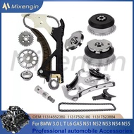 Engine Parts Timing Chain Kit Oil Pump Camshaft Gear VVT For BMW 2.5L 3.0L L6 GAS N51 N52 N53 N54 N5