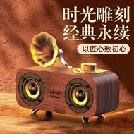 Wireless Retro Bluetooth Speaker Antique Audio Home Living Room Super Subwoofer Huaqiangbei Audio Bl