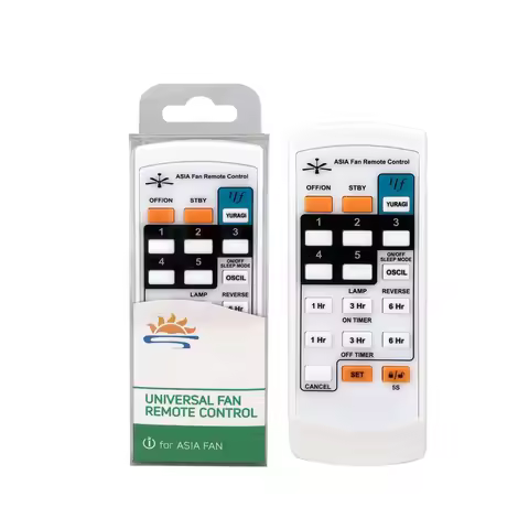 Universal fan remote control compatible For EURO-UNO RUBINE KHIND MILUX MISTRAL OSHINO MIDEA