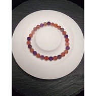 Super Seven Quartz Crystal Cutting Universal Stone Bracelet 3A 6.5mm F1247