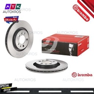 จานเบรคหน้า AUDI A3 8L1 1.8 1.9 TDI 1996-2003 SEAT LEON TOLEDO 1998-2006 SKODA OCTAVIA 1996- 09 7012